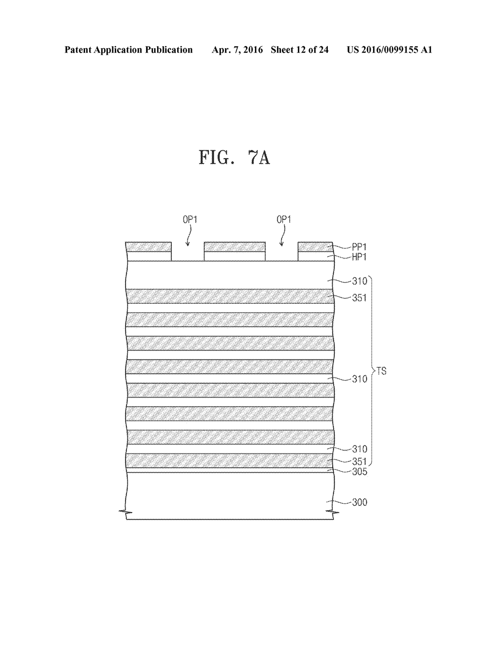 METHODS OF FORMING A HARD MASK LAYER AND OF FABRICATING A SEMICONDUCTOR     DEVICE USING THE SAME - diagram, schematic, and image 13