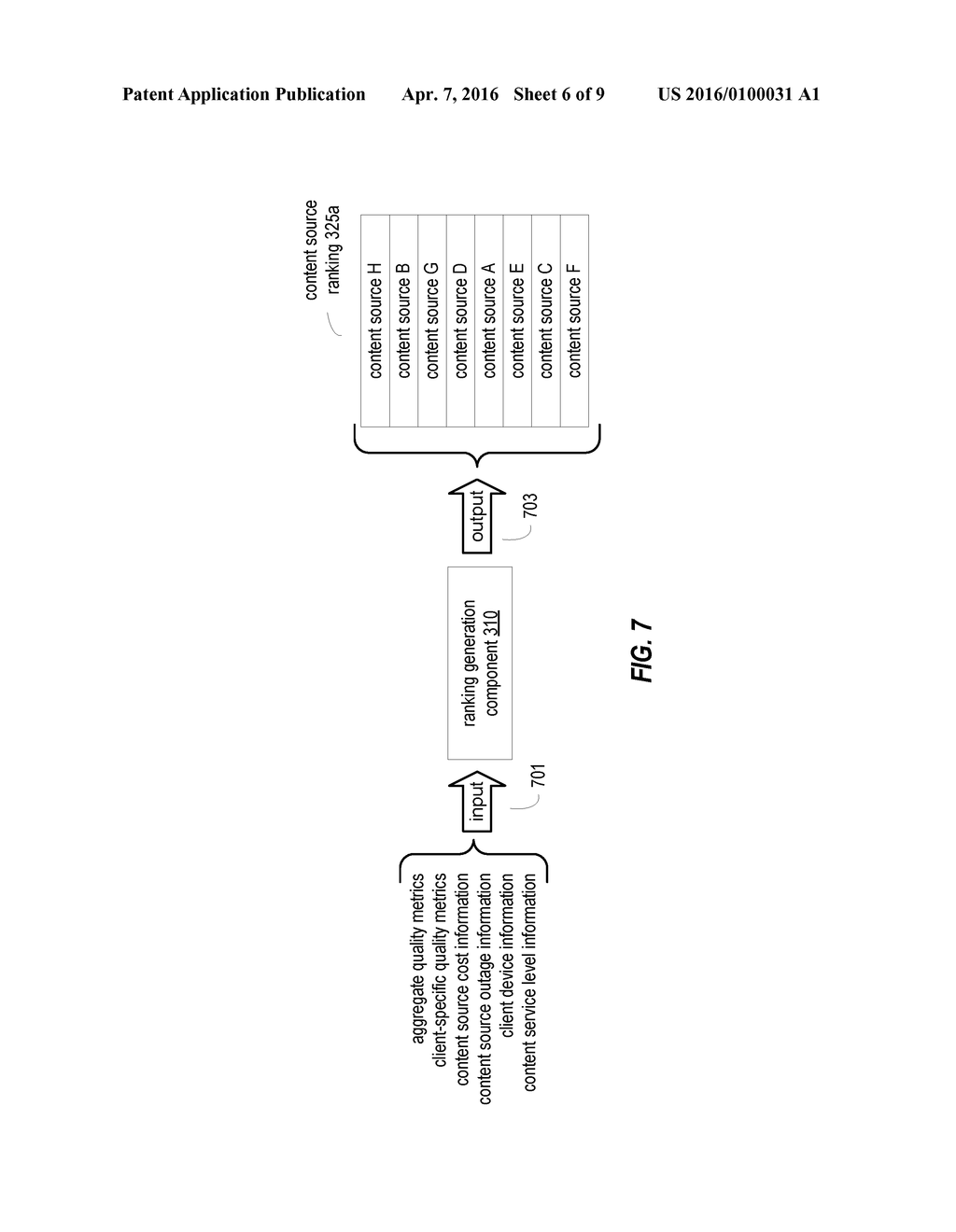 SYSTEM AND METHOD FOR SELECTION AND SWITCHING OF CONTENT SOURCES FOR A     STREAMING CONTENT SESSION - diagram, schematic, and image 07