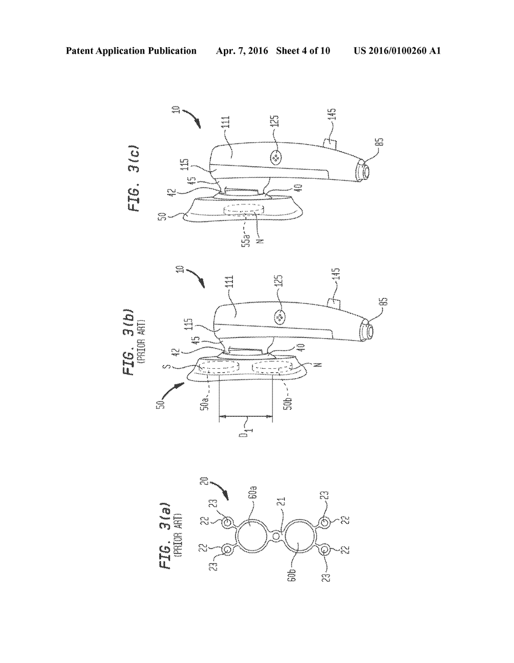 SYSTEMS, DEVICES, COMPONENTS AND METHODS FOR PROVIDING ACOUSTIC ISOLATION     BETWEEN MICROPHONES AND TRANSDUCERS IN BONE CONDUCTION MAGNETIC HEARING     AIDS - diagram, schematic, and image 05