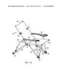 OUTDOOR RECLINER WITH PILLOW CARRIER diagram and image