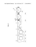 ULTRASONIC WELDING DEVICE AND METHOD OF PRODUCING DISPOSABLE DIAPER USING     SAME diagram and image