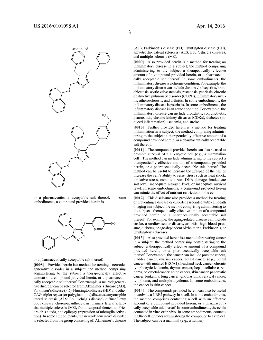 SMALL MOLECULE ACTIVATORS OF NRF2 PATHWAY - diagram, schematic, and image 37