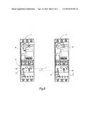 DEVICE FOR ANTI-FIRE PROTECTION OF A STARTER-CONTROLLER DEVICE OF AN     ELECTRICAL INSTALLATION diagram and image