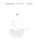 PUNCHING DEVICE FOR IMPROVING SURFACE ROUGHNESS, PATTERN PROCESSING METHOD     USING SAME, AND PATTERN THEREOF diagram and image