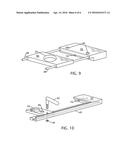 Adjustable LED Puck Light Drill Jig diagram and image