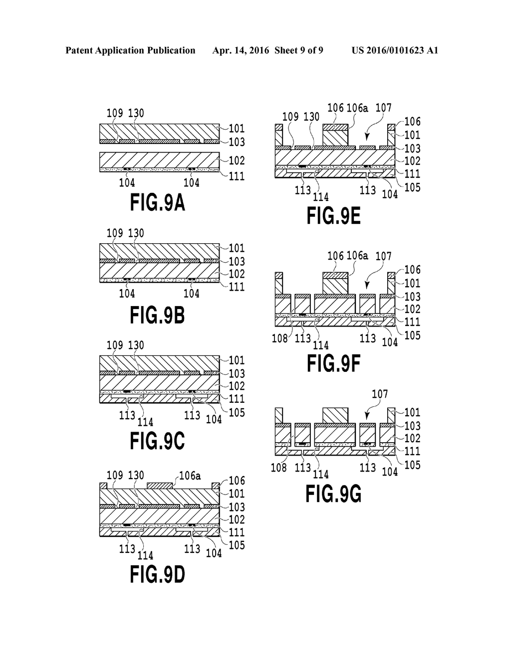 PROCESSING METHOD OF SILICON SUBSTRATE, FABRICATING METHOD OF SUBSTRATE     FOR LIQUID EJECTION HEAD, AND FABRICATING METHOD OF LIQUID EJECTION HEAD - diagram, schematic, and image 10
