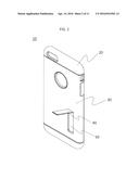 CASE HAVING STANDING LEG FOR ELECTRONIC DEVICES diagram and image