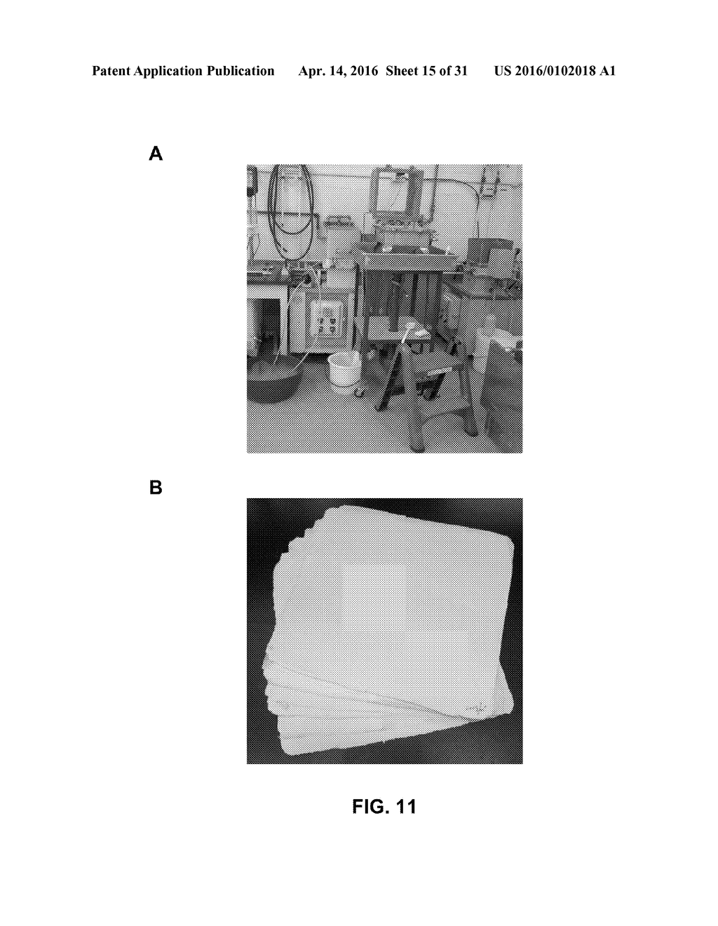 COMPOSITIONS, PANELS AND SHEETS COMPRISING MINERAL FILLERS AND METHODS  TO     PRODUCE THE SAME - diagram, schematic, and image 16