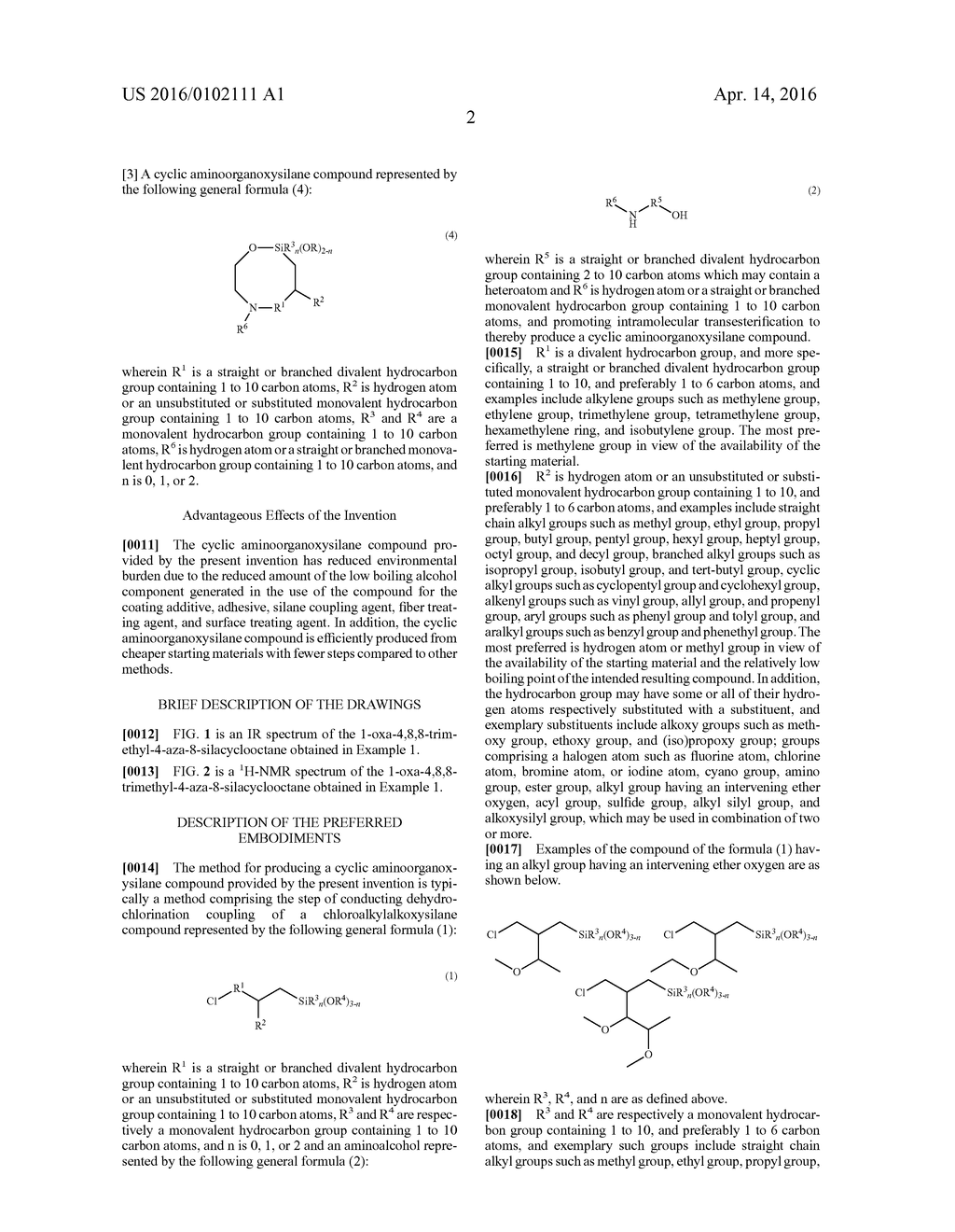 CYCLIC AMINOORGANOXYSILANE COMPOUND AND ITS PRODUCTION METHOD - diagram, schematic, and image 05