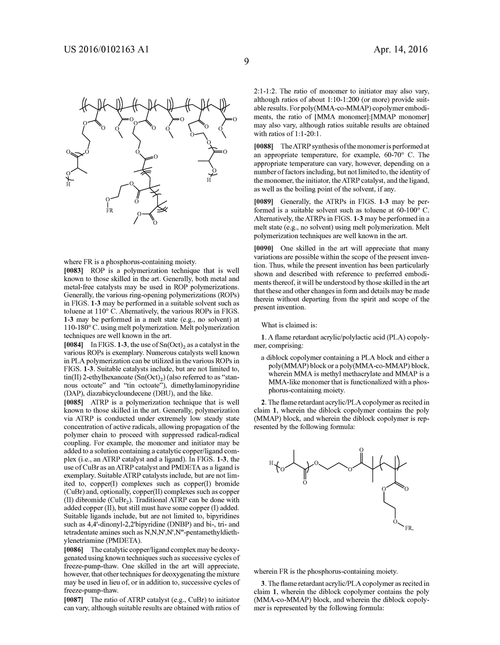 FLAME RETARDANT ACRYLIC/PLA COPOLYMER - diagram, schematic, and image 13