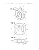 SELF-PIERCING NUT ELEMENT AND COMPONENT ASSEMBLY CONSISTING OF THE NUT     ELEMENT AND A SHEET METAL PART diagram and image