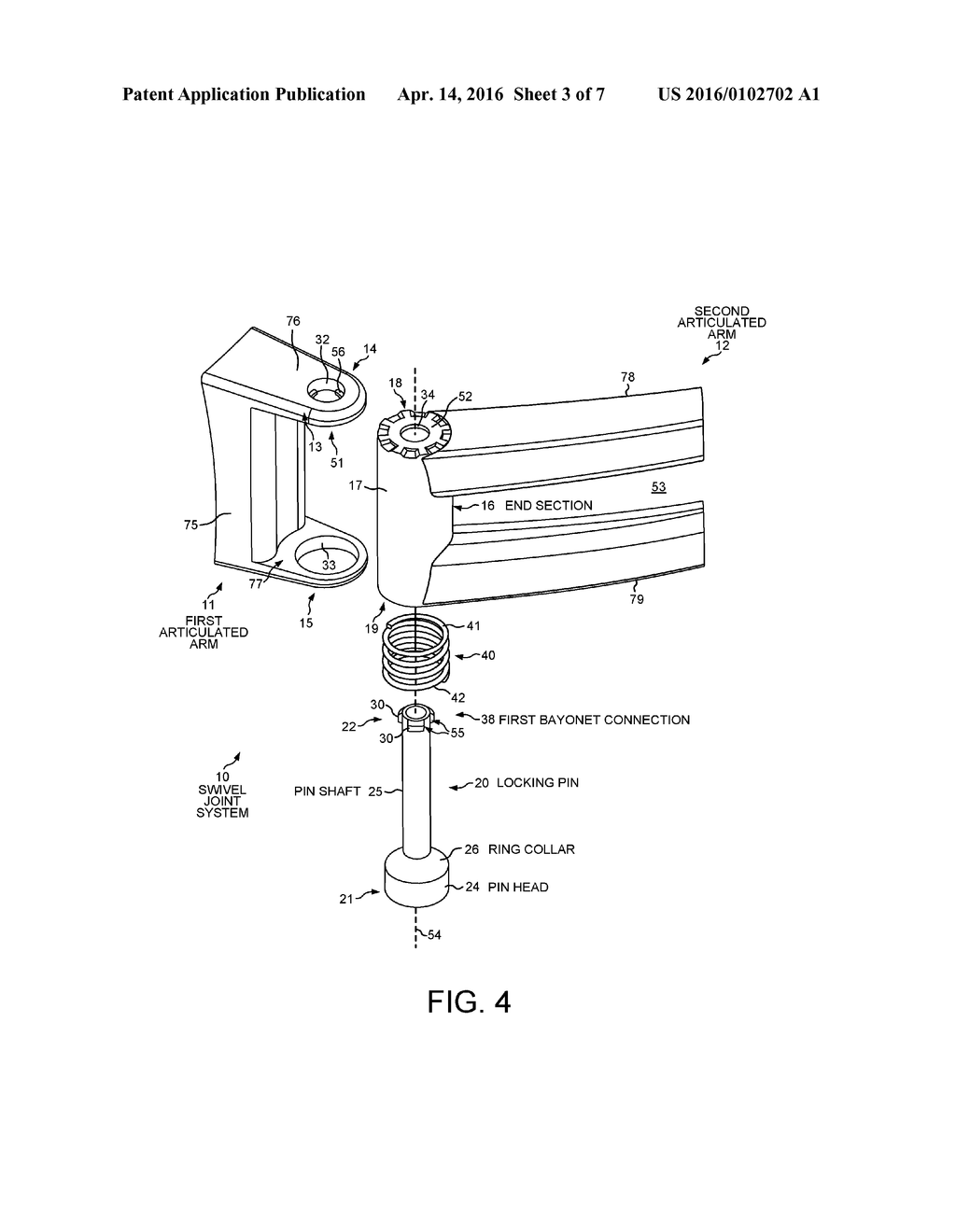 Joint Device for Pivotally Connecting a Mirror to a Vehicle - diagram, schematic, and image 04