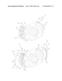 CLIP-FASTENED RACEWAY FOR A VARIABLE COMPRESSION RATIO ENGINE diagram and image