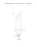 Omnidirectional LED lamp diagram and image