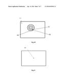 Method of using a touch display screen to adjust and determine a reticle     of electronic firearm sight diagram and image