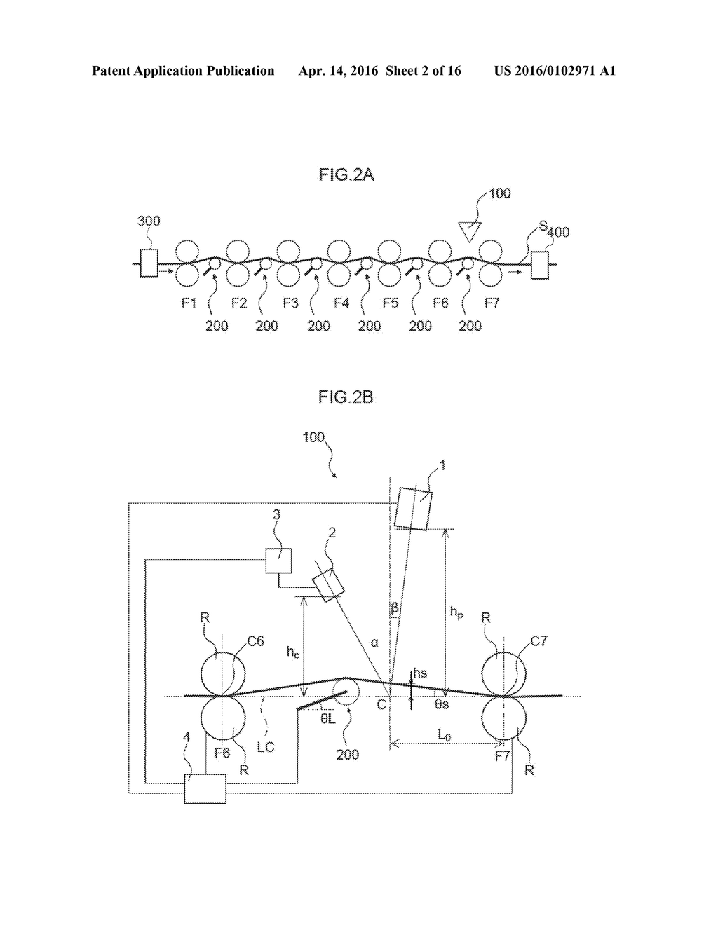 METHOD FOR MEASURING FLATNESS OF SHEET, DEVICE FOR MEASURING FLATNESS OF     SHEET, AND PRODUCTION METHOD FOR STEEL SHEET - diagram, schematic, and image 03