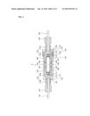 COLUMN DEVICE FOR LIQUID CHROMATOGRAPHY AND LIQUID CHROMATOGRAPHY     APPARATUS diagram and image