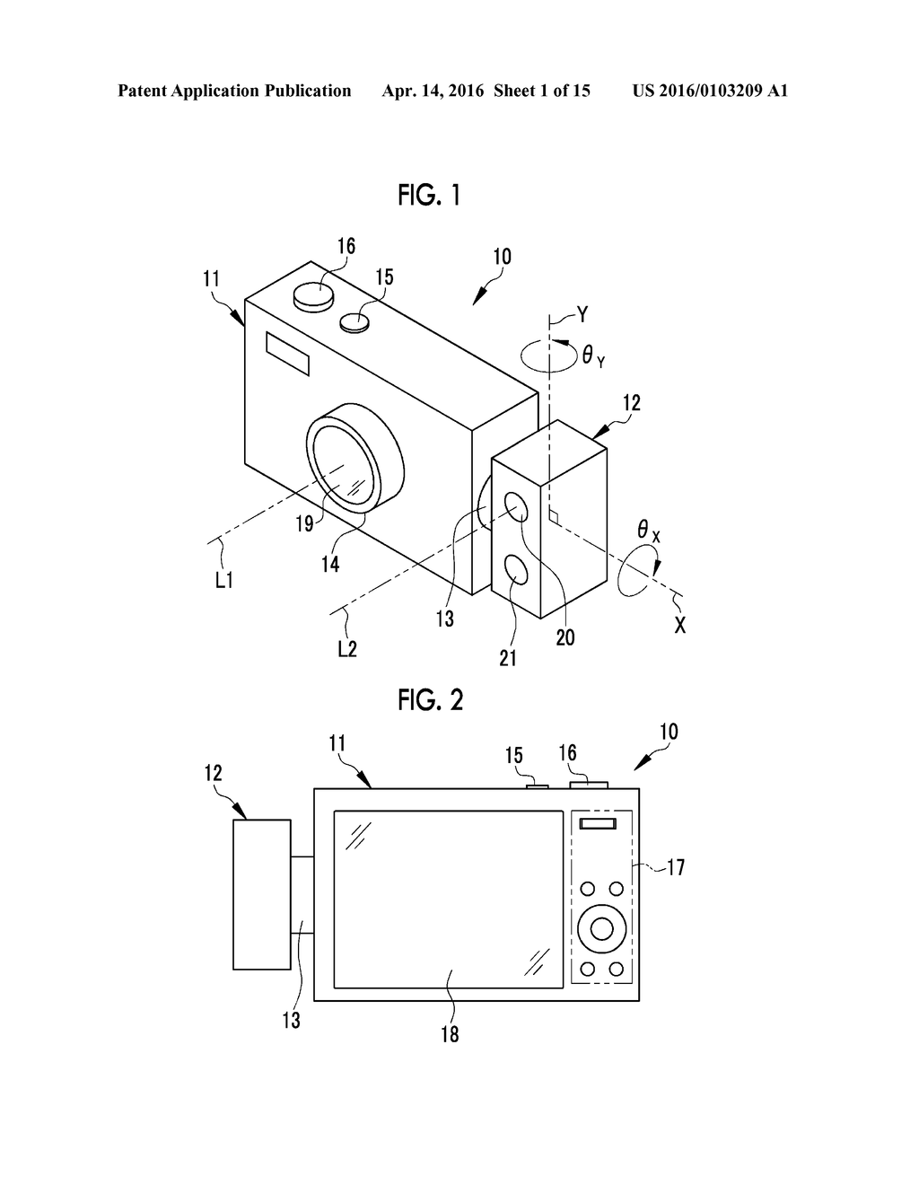 IMAGING DEVICE AND THREE-DIMENSIONAL-MEASUREMENT DEVICE - diagram, schematic, and image 02