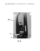 LASER TRACKER WITH A WARM AIR FLOW SHIELD FOR THE MEASUREMENT BEAM diagram and image