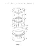 Electronic timepiece diagram and image