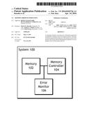 MEMORY ERROR DETERMINATION diagram and image