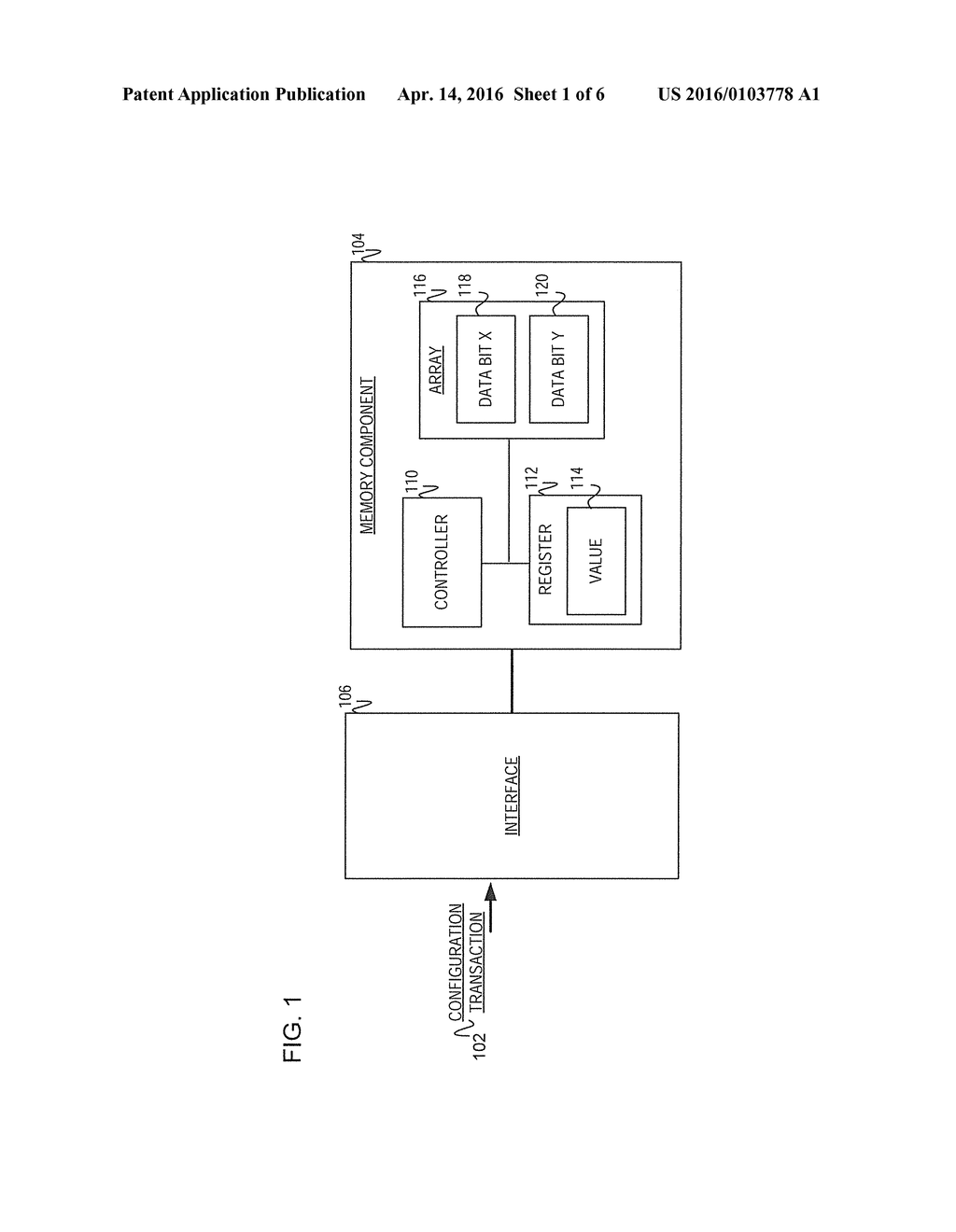 MEMORY COMPONENT CAPABLE TO COMMUNICATE AT MULTIPLE DATA WIDTHS - diagram, schematic, and image 02