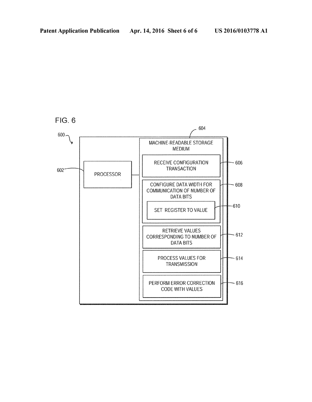 MEMORY COMPONENT CAPABLE TO COMMUNICATE AT MULTIPLE DATA WIDTHS - diagram, schematic, and image 07