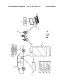 SYSTEM FOR DETECTING THE OPERATIONAL STATUS OF A VEHICLE USING A HANDHELD     COMMUNICATION DEVICE diagram and image