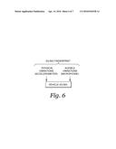 SYSTEM FOR DETECTING THE OPERATIONAL STATUS OF A VEHICLE USING A HANDHELD     COMMUNICATION DEVICE diagram and image