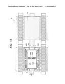 SEMICONDUCTOR DEVICE HAVING A PLURALITY OF CIRCUITS ARRANGED ON A SIDE OF     A SEMICONDUCTOR CHIP diagram and image