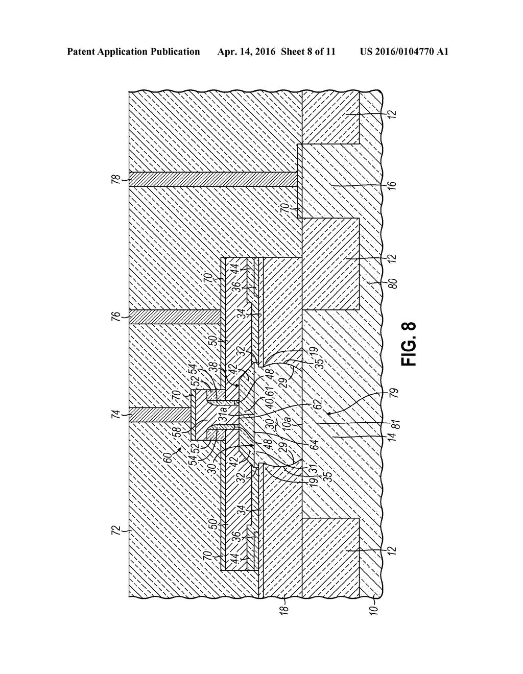 PROFILE CONTROL OVER A COLLECTOR OF A BIPOLAR JUNCTION TRANSISTOR - diagram, schematic, and image 09