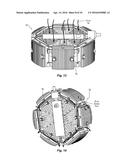 AXIALLY EXTENDING ELECTRIC MACHINE ELECTRONICS COOLING TOWER diagram and image