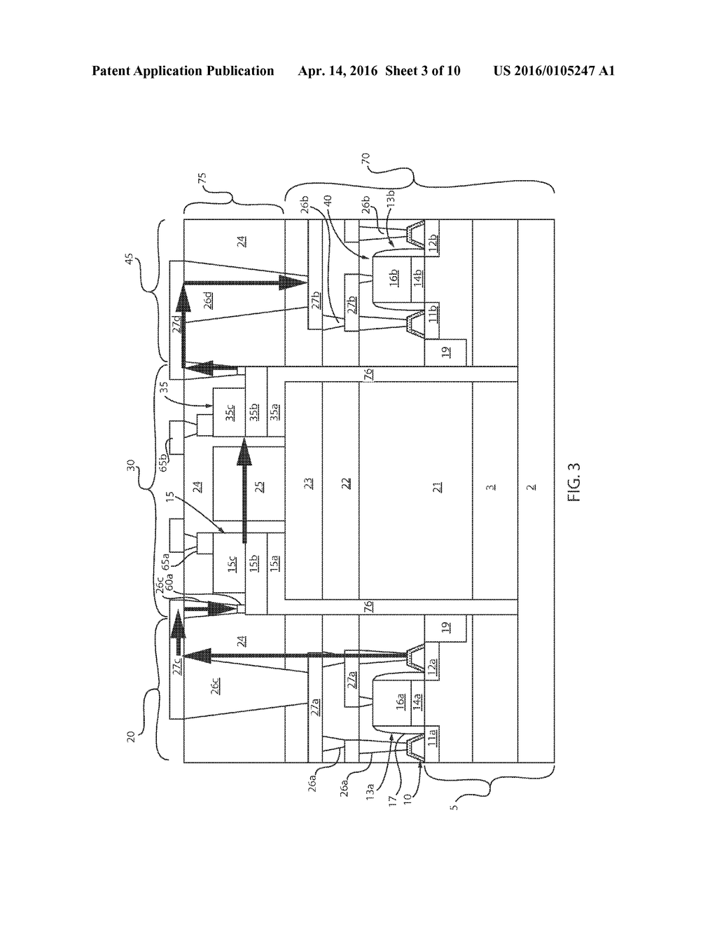 COMPLEMENTARY METAL OXIDE SEMICONDUCTOR DEVICE WITH III-V OPTICAL     INTERCONNECT HAVING III-V EPITAXIAL SEMICONDUCTOR MATERIAL FORMED USING     LATERAL OVERGROWTH - diagram, schematic, and image 04