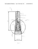 TUBE HEAD FOR PROVISION AND APPLICATION OF A LIQUID AND TUBE WITH SUCH A     TUBE HEAD diagram and image