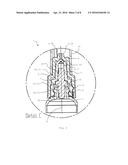 TUBE HEAD FOR PROVISION AND APPLICATION OF A LIQUID AND TUBE WITH SUCH A     TUBE HEAD diagram and image