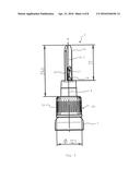 TUBE HEAD FOR PROVISION AND APPLICATION OF A LIQUID AND TUBE WITH SUCH A     TUBE HEAD diagram and image