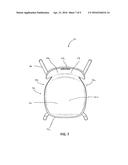 MOLDED CHAIR WITH INTEGRATED SUPPORT AND METHOD OF MAKING SAME diagram and image