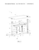 FRAME HEIGHT ADJUSTING MECHANISM AND FRAME THEREWITH diagram and image