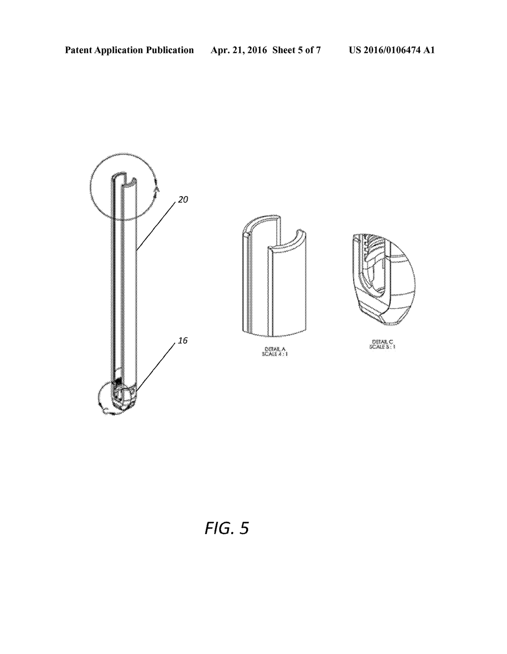 GUIDED ROD AND ANCHOR SYSTEM FOR USE IN A MINIMALLY INVASIVE SURGERY     SPINAL PROCEDURE OR THE LIKE - diagram, schematic, and image 06