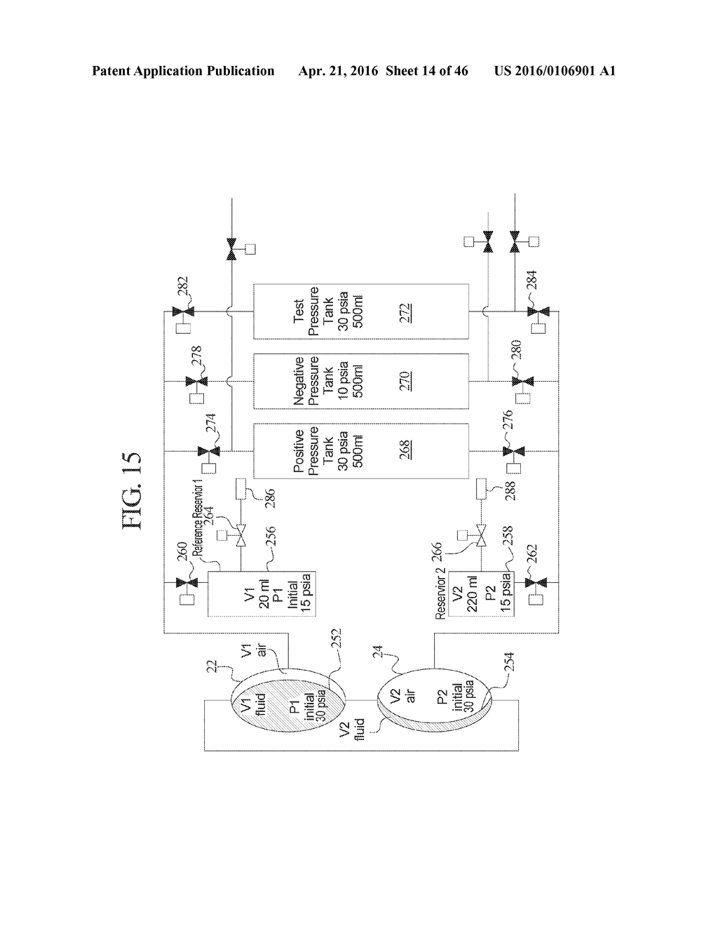 RENAL FAILURE THERAPY MACHINES AND METHODS INCLUDING CONVECTIVE AND     DIFFUSIVE CLEARANCE - diagram, schematic, and image 15