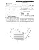 GOLF CLUB GROOVE CONFIGURATION diagram and image