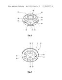 Coupling Device for a Laboratory Centrifuge Actuated by Centrifugal Force diagram and image