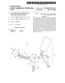 ATTACHMENT FOR A SPRAYING DEVICE FOR USE IN SMALL PLACES WITH EVACUATION     OF PARTICULATES diagram and image
