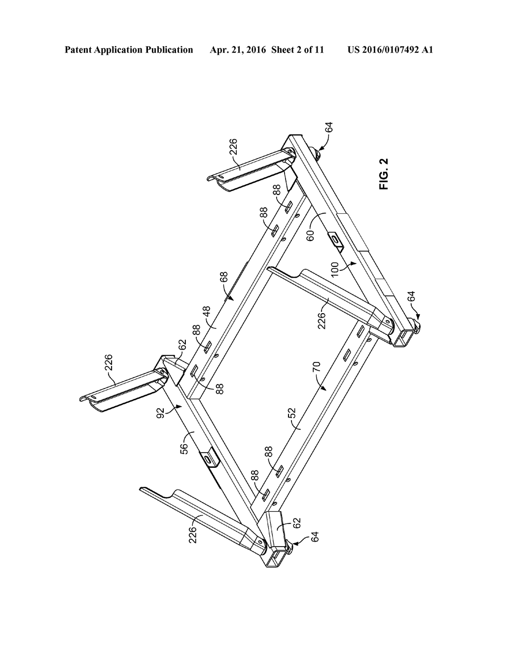 FIFTH WHEEL HITCH MOUNTING SYSTEM - diagram, schematic, and image 03