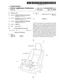 VEHICLE SEAT diagram and image