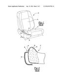 SIDE SHIELD TRENCH ON SEAT CUSHION diagram and image