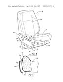 SIDE SHIELD TRENCH ON SEAT CUSHION diagram and image