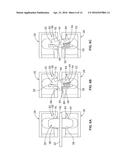 Self-Latching Interbox Connector for Automatic Securement of a Top     Container to a Bottom Container diagram and image