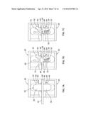 Self-Latching Interbox Connector for Automatic Securement of a Top     Container to a Bottom Container diagram and image