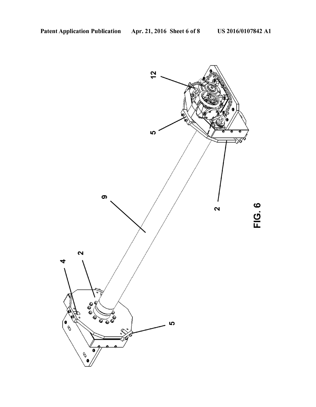 Return Roller Battery for Conveyor Belts - diagram, schematic, and image 07